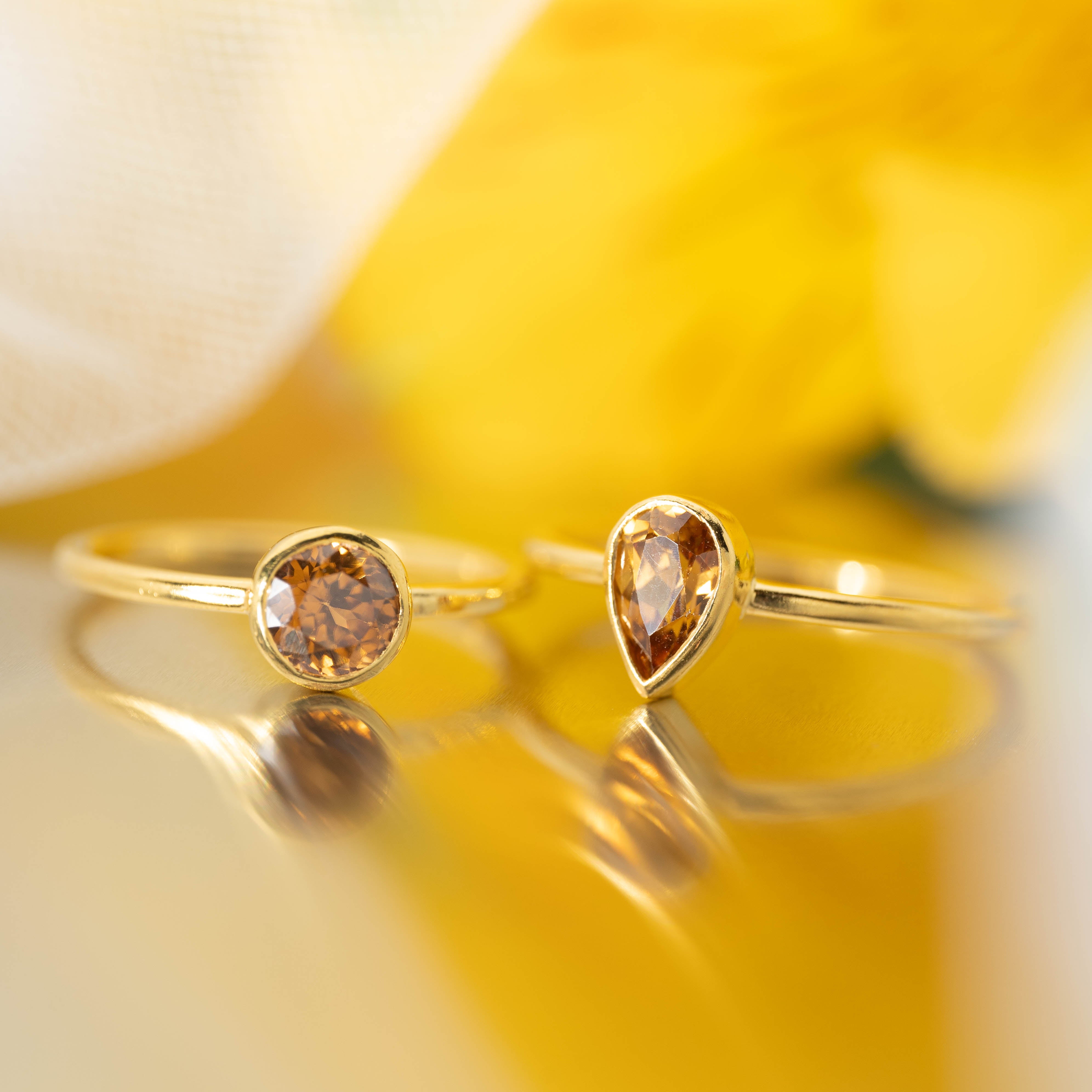 Phoolライトブラウンジルコン　15号　美品 Brown Zircon