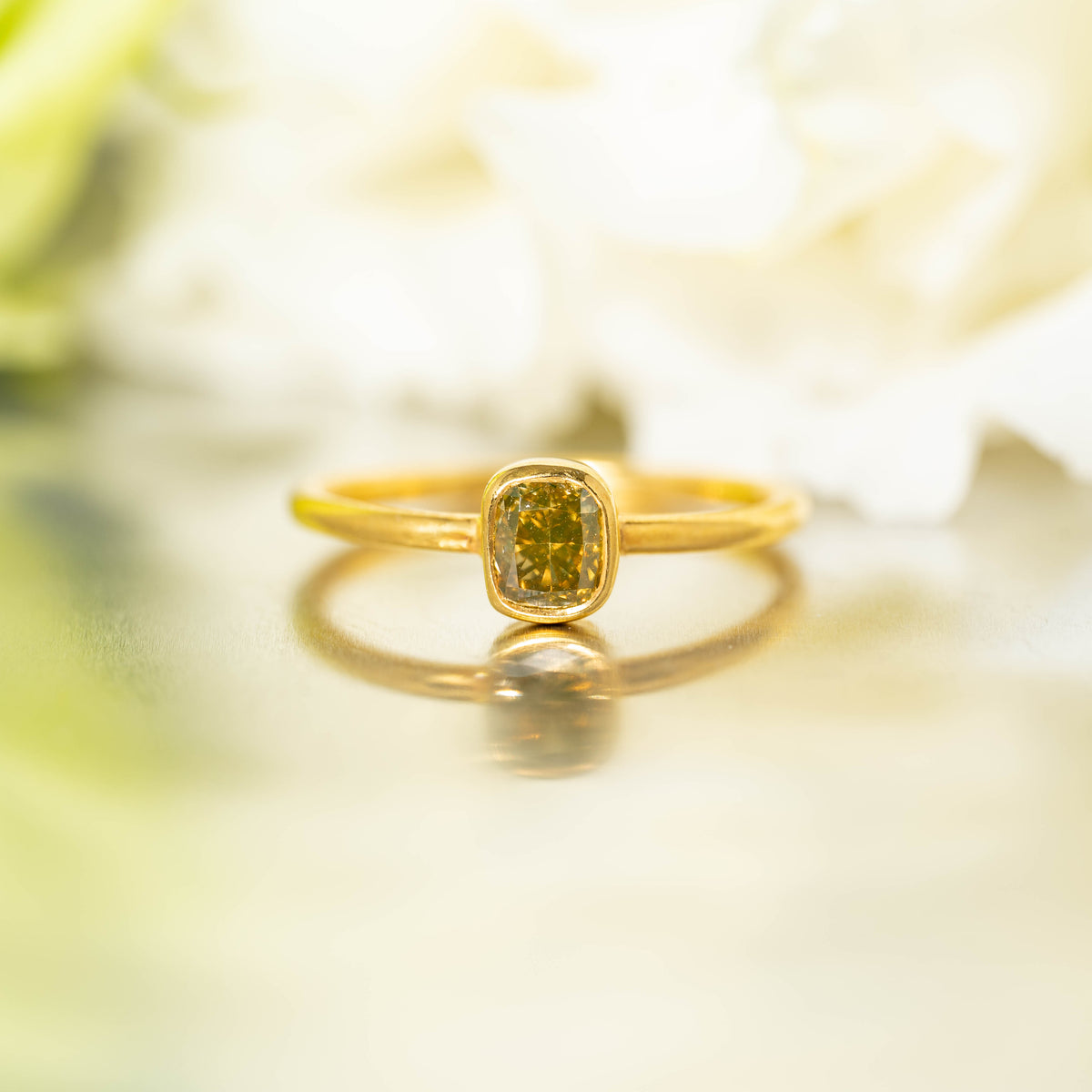 【ファンシーカラーナチュラルダイヤモンド】7号 #FCD5-0702