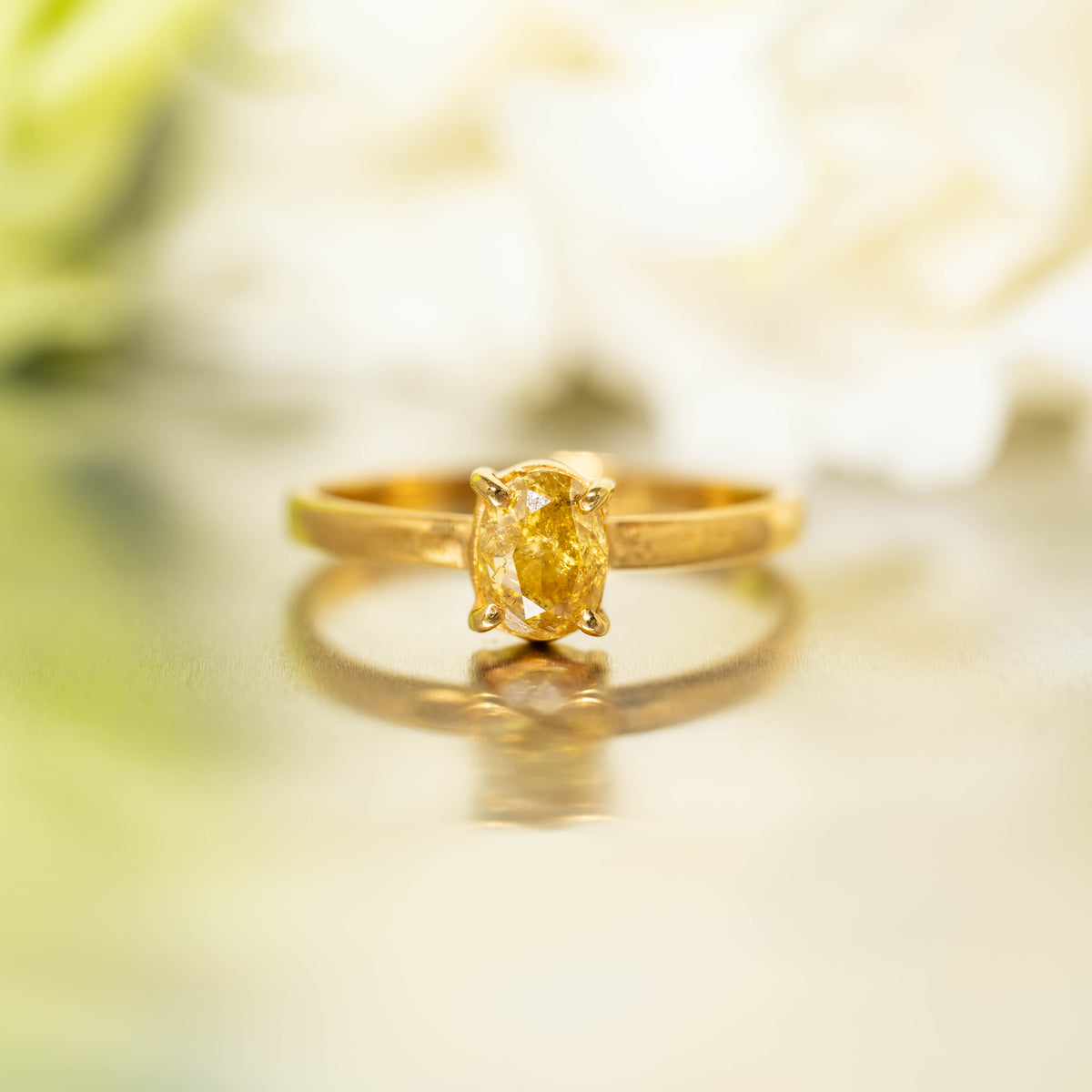 【ファンシーカラーナチュラルダイヤモンド】9号 #FCD5-0902