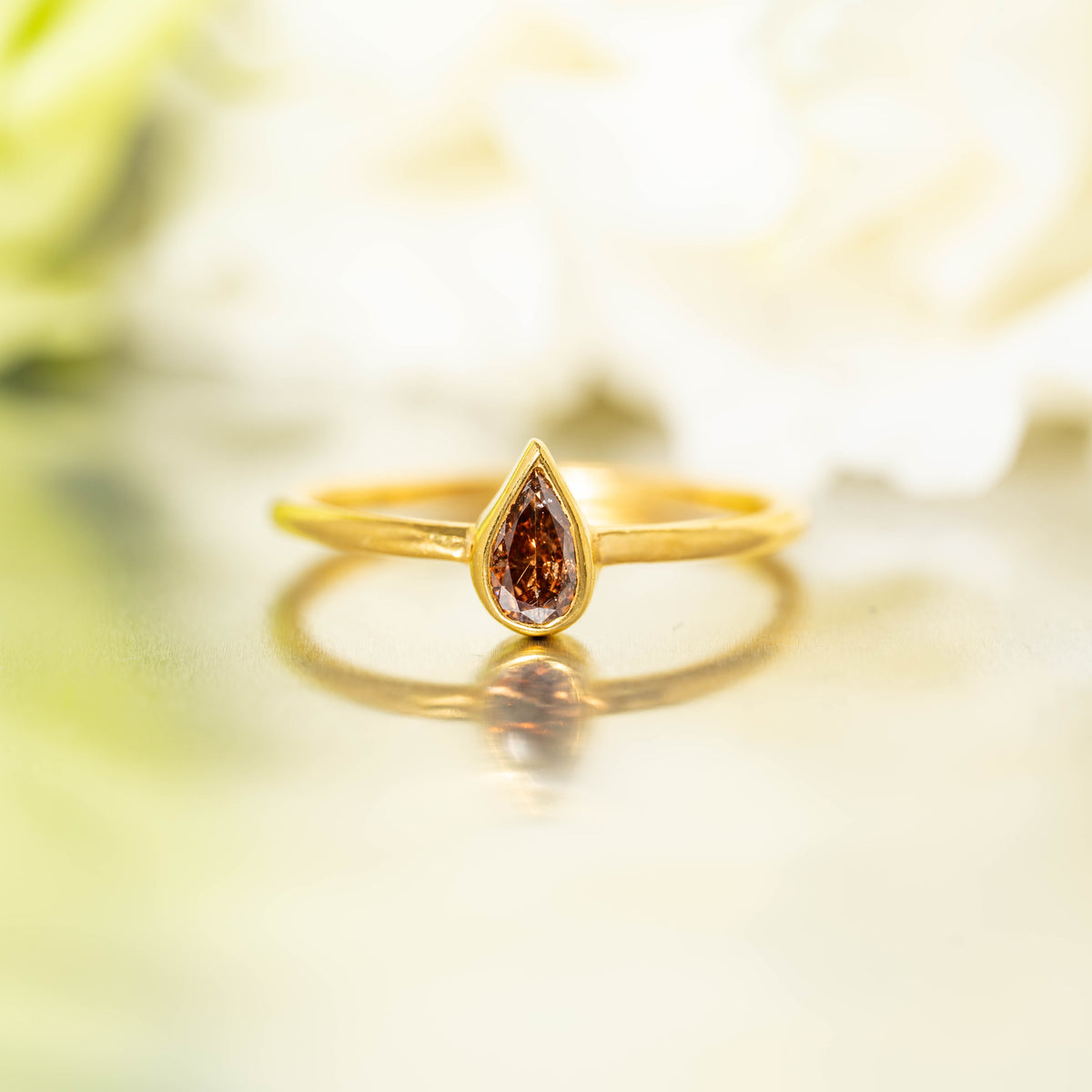 【ファンシーカラーナチュラルダイヤモンド】10号 #FCD5-1001