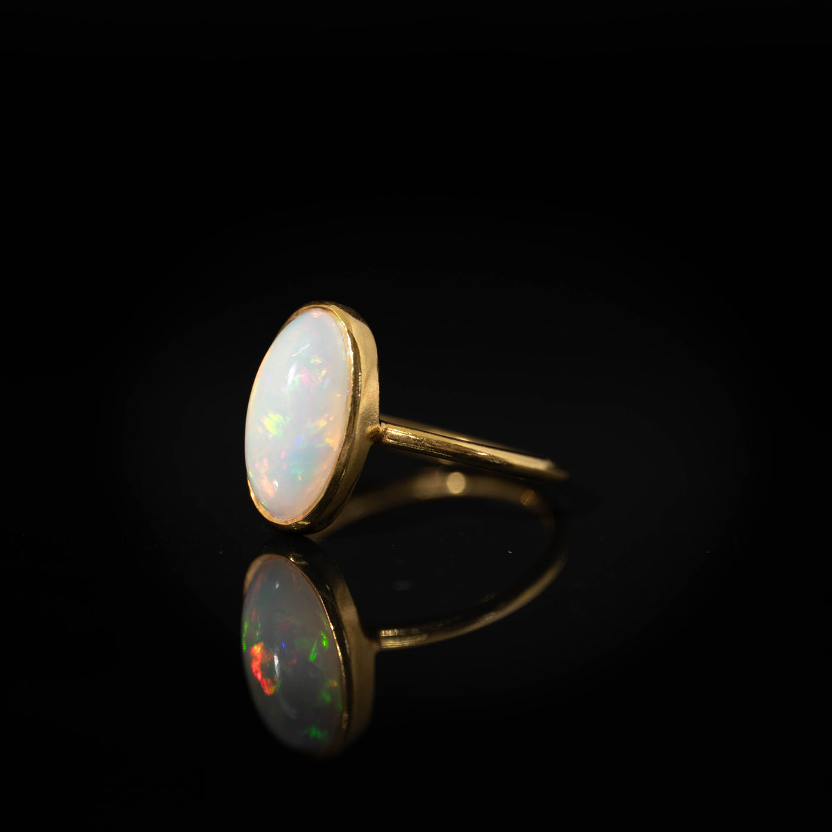 【エチオピアオパール】8号 #OPGC9-0801