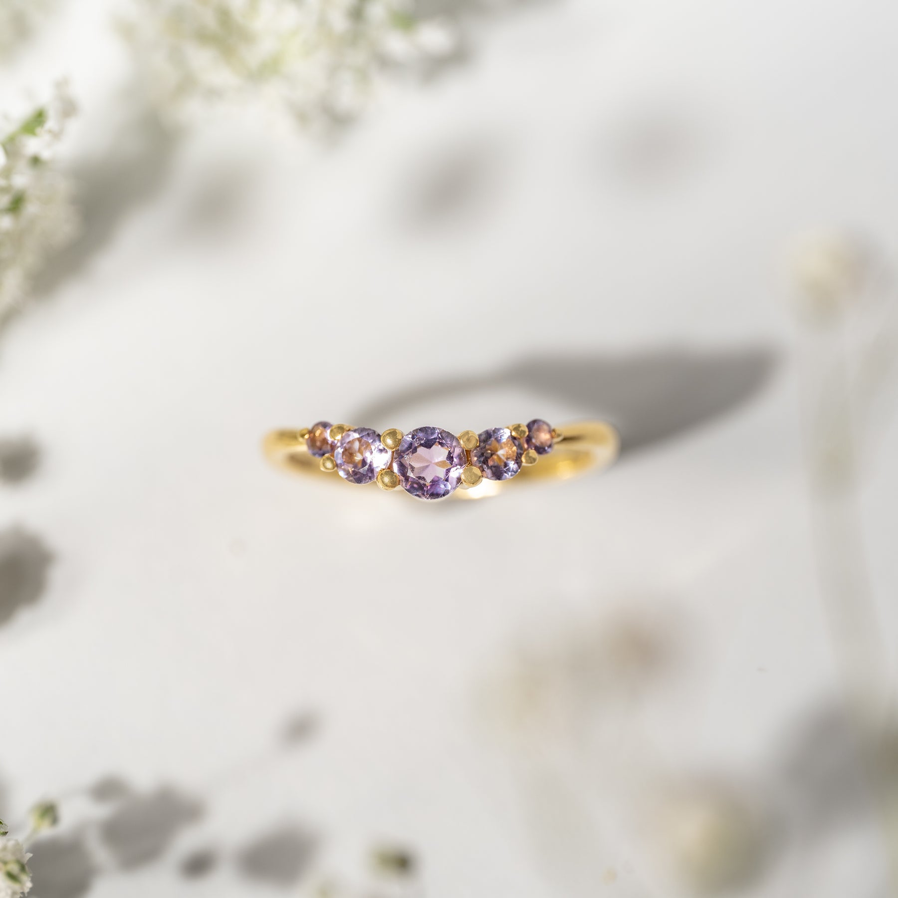 【アメジスト】DSLC-Design Ring Collection -Lilac Crown