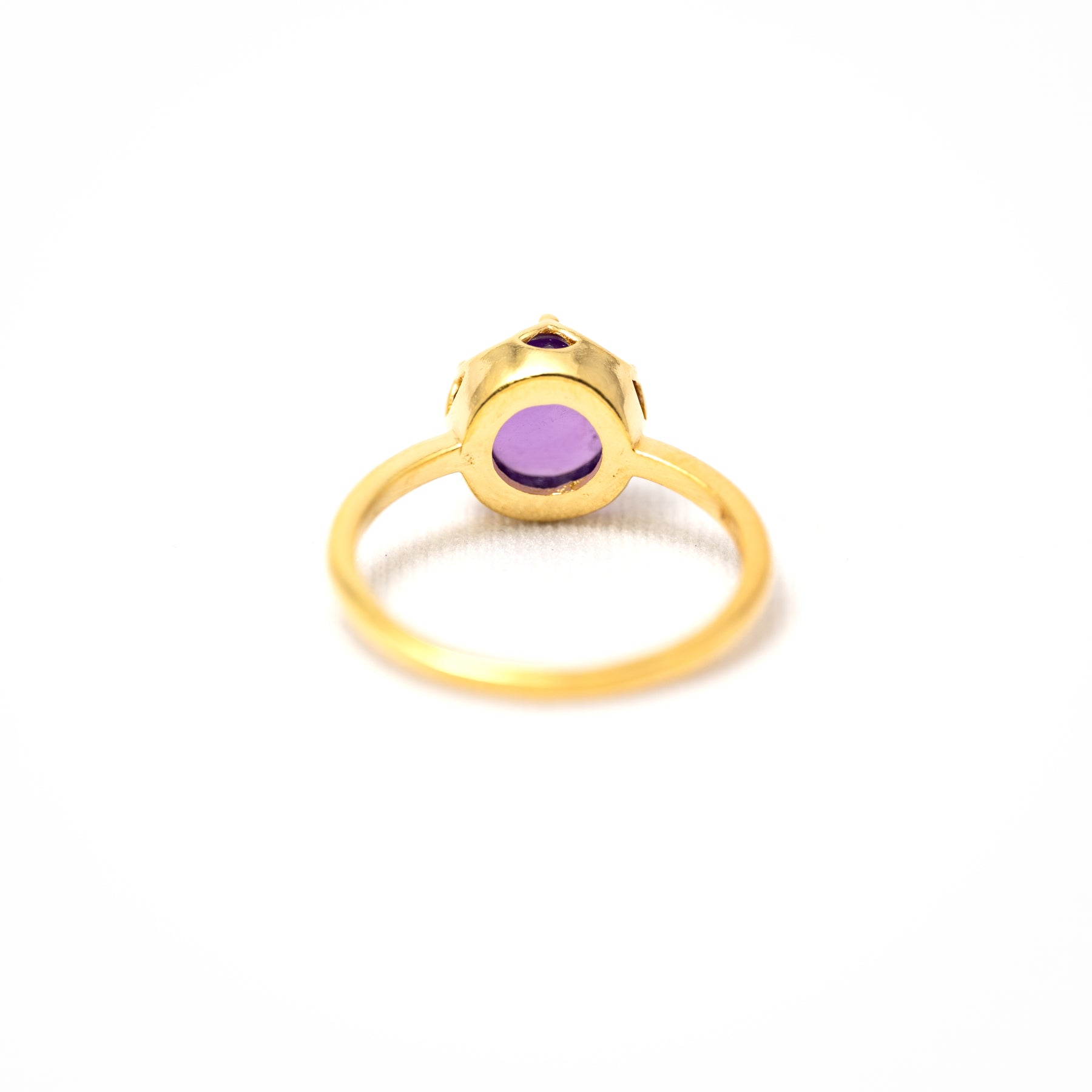 【アメジスト】FWAM-Flower Ring Collection -Amethyst