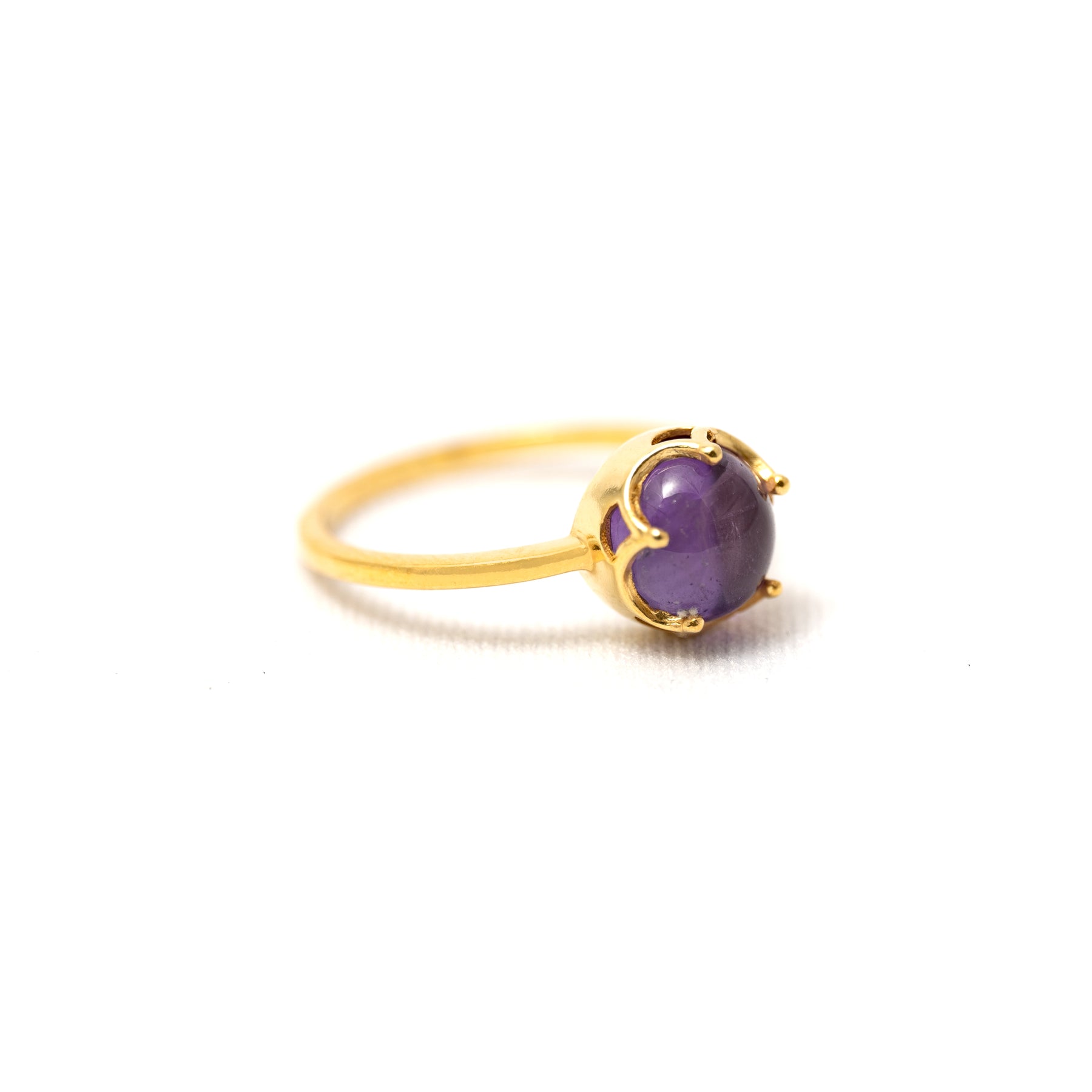【アメジスト】FWAM-Flower Ring Collection -Amethyst