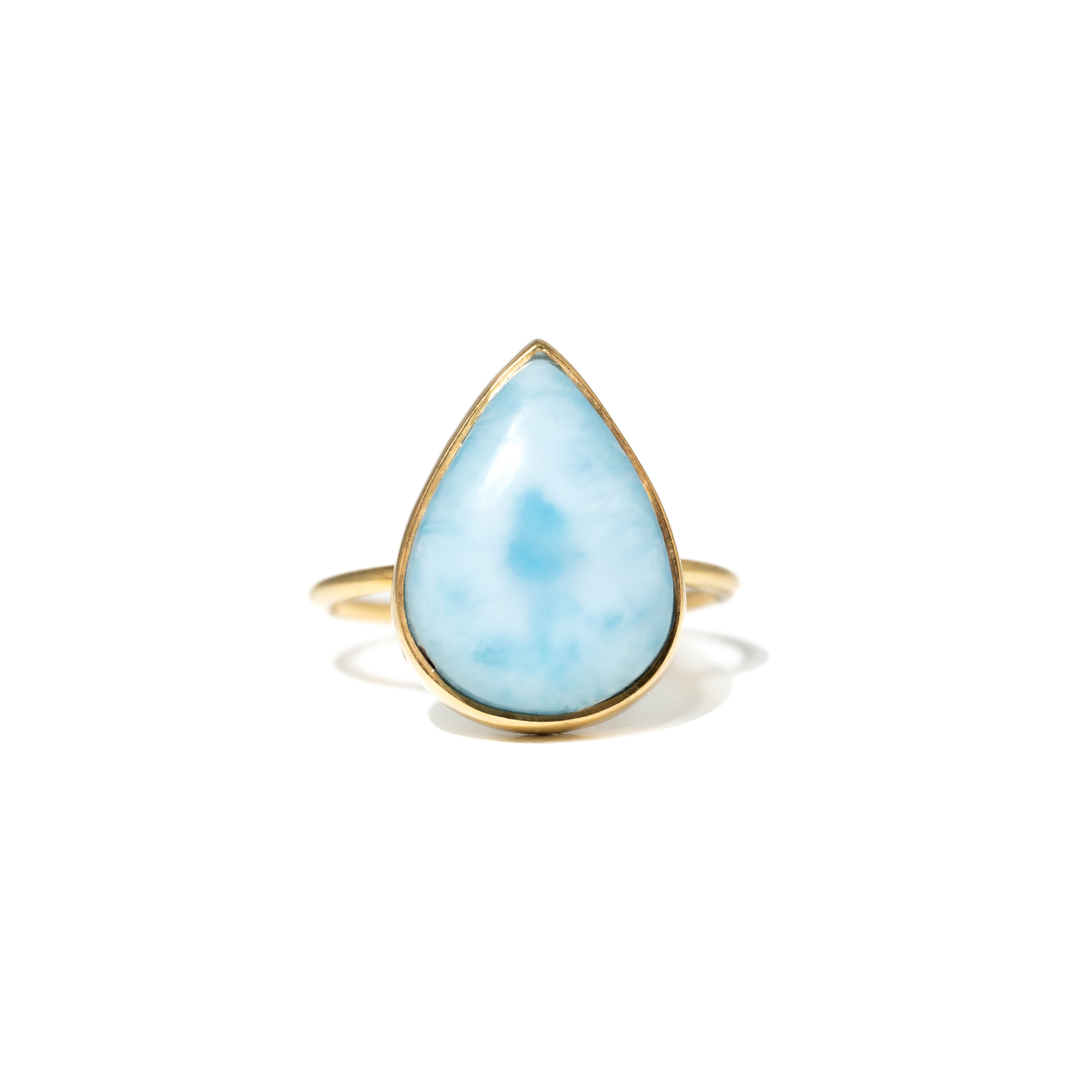 ラリマー　マロン　1連 ラリマー マロン 1連 High Quality Larimar × High Quality