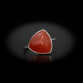 【カーネリアン】TRLCNS2-Trilliant Ring