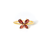 【ガーネット】DSPR-Design Ring Collection -Papillon Rouge