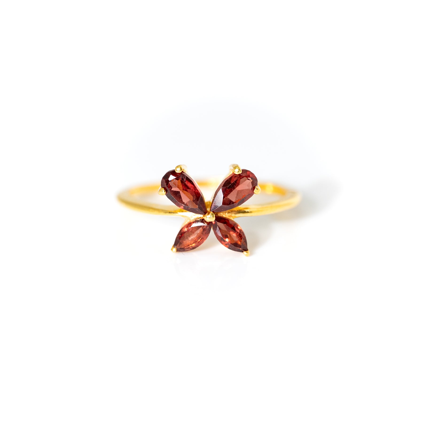【ガーネット】DSPR-Design Ring Collection -Papillon Rouge
