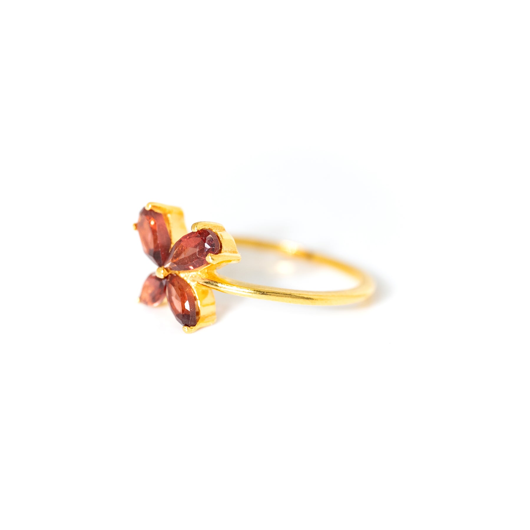 【ガーネット】DSPR-Design Ring Collection -Papillon Rouge