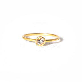 【モルガナイト】 #MGNF-Morganite Faceted Mini ring