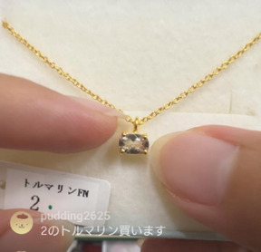 pudding2625様_260718_トルマリンネックレス
