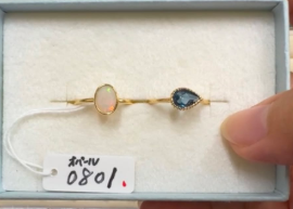 kahori_rmr様_260903_エチオピアオパール＆ロンドンブルートパーズそのまま