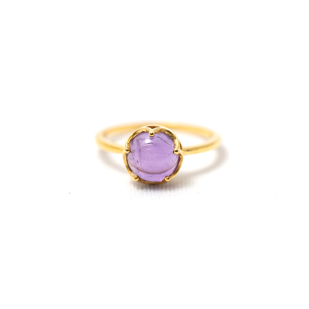 【アメジスト】FWAM-Flower Ring Collection -Amethyst