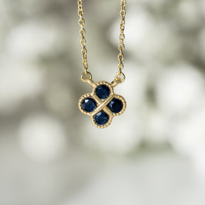 【サファイア】BSSPN-Birthstone Necklace Collection -Sapphire-9月