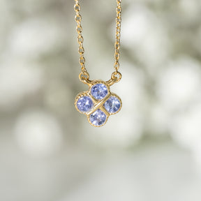 【タンザナイト】BSTNN-Birthstone Necklace Collection -Tanzanite-12月