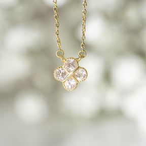 【モルガナイト】BSMGN-Birthstone Necklace Collection -Morganite-4月