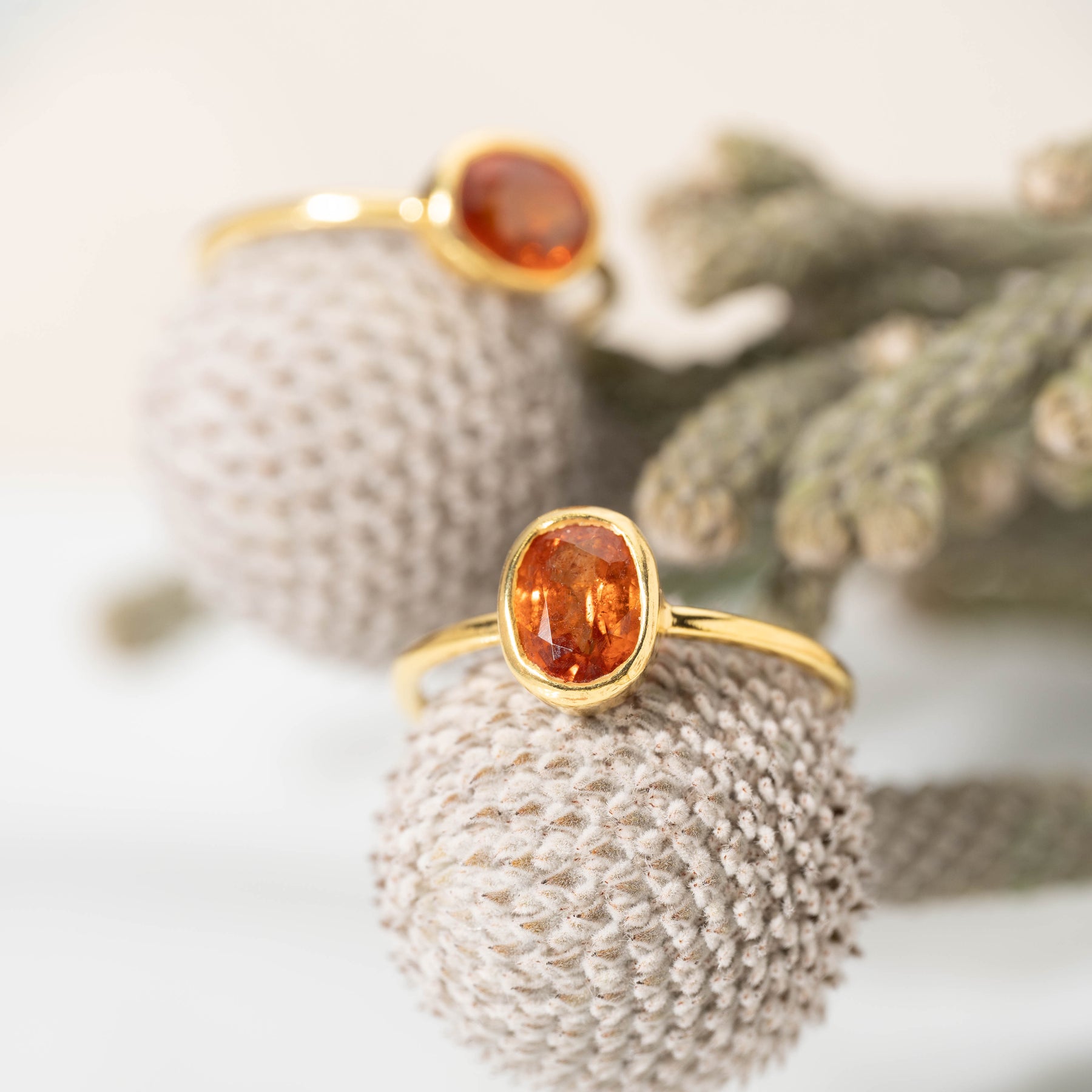 【スペサルティン（マンダリン）ガーネット】 15号 #SGNTF2-1512