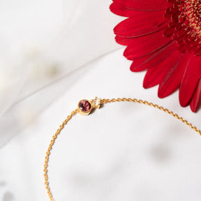 【ピンクトルマリン×クリスタル】DSBRC-Design Bracelet Collection -Stella Bracelet