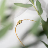 【ペリドット×クリスタル】DSBRC-Design Bracelet Collection -Stella Bracelet