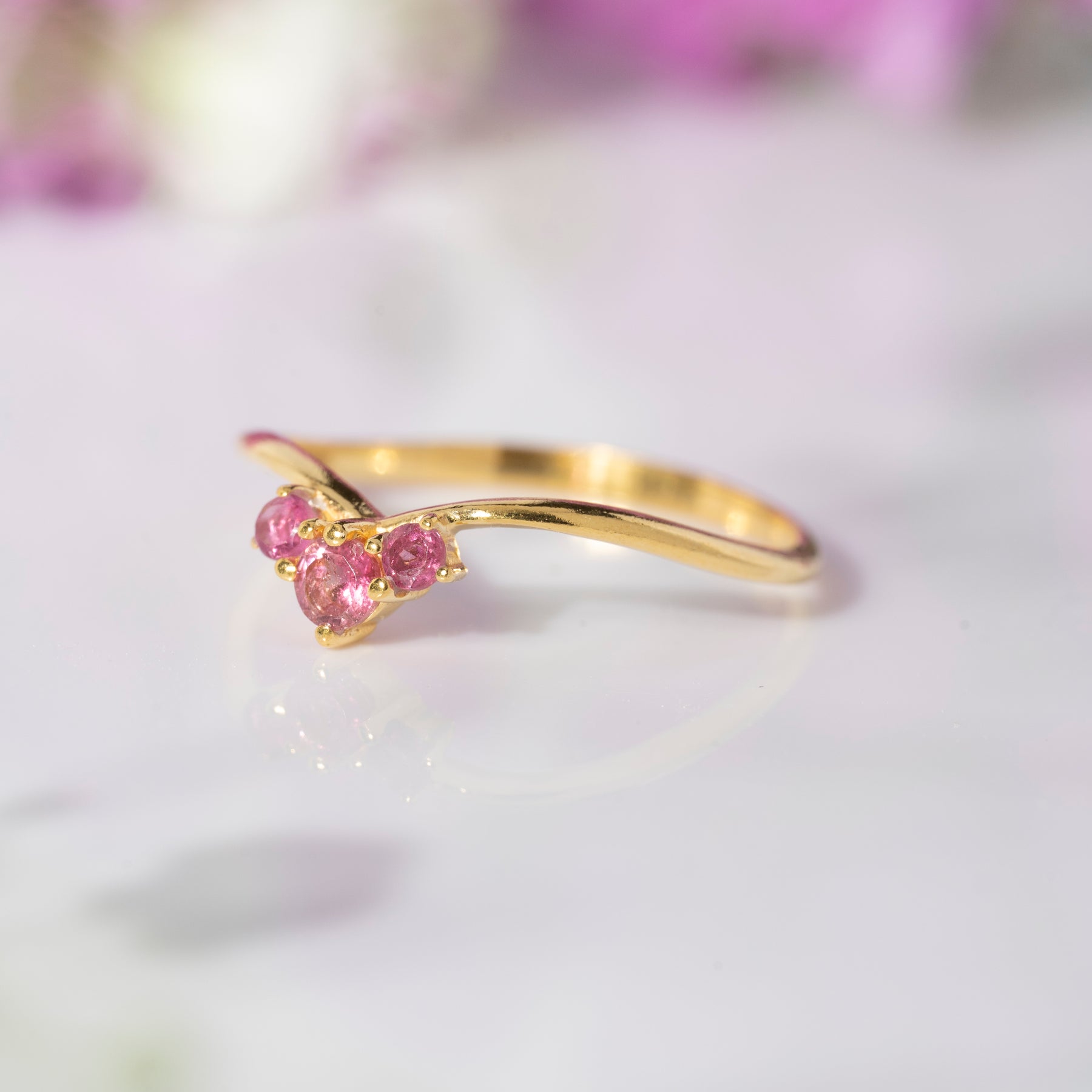 【トルマリン】DSOH-Design Ring Collection -Ocean Heart