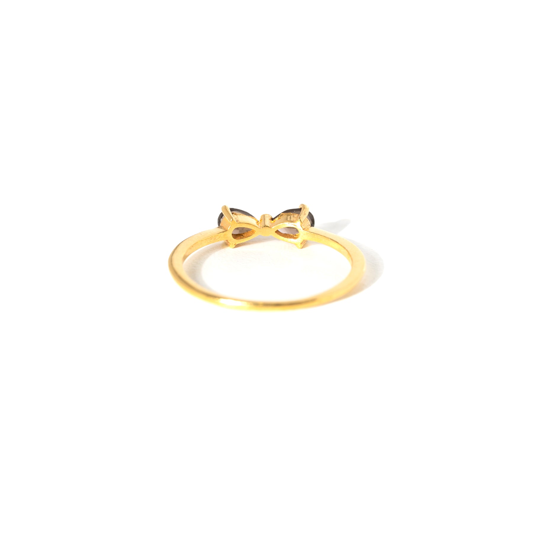【スモーキークォーツ】DSPR-Design Ring Collection -Pure Ribbon