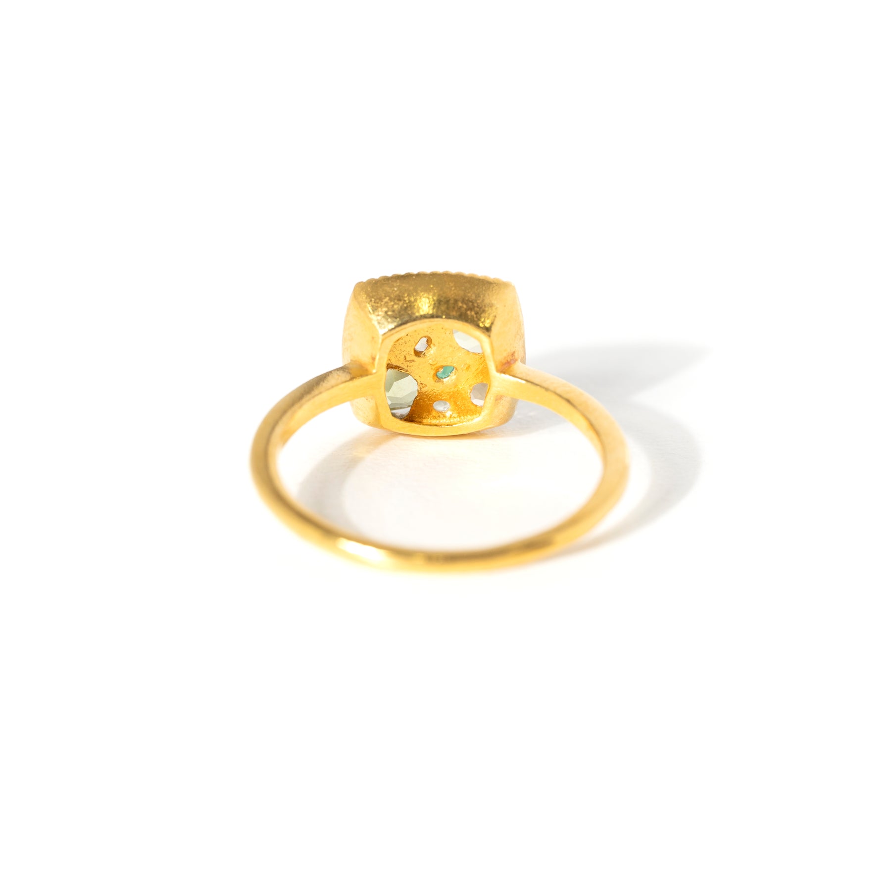【エメラルド×ペリドット×シトリン×プレナイト】DSDB-Design Ring Collection -Dressy Bouquet
