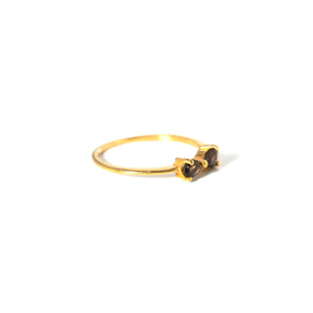 【スモーキークォーツ】DSPR-Design Ring Collection -Pure Ribbon