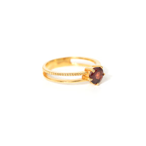【ガーネット】DSMGGNT-Design Ring Collection -Midnight Glow -Garnet