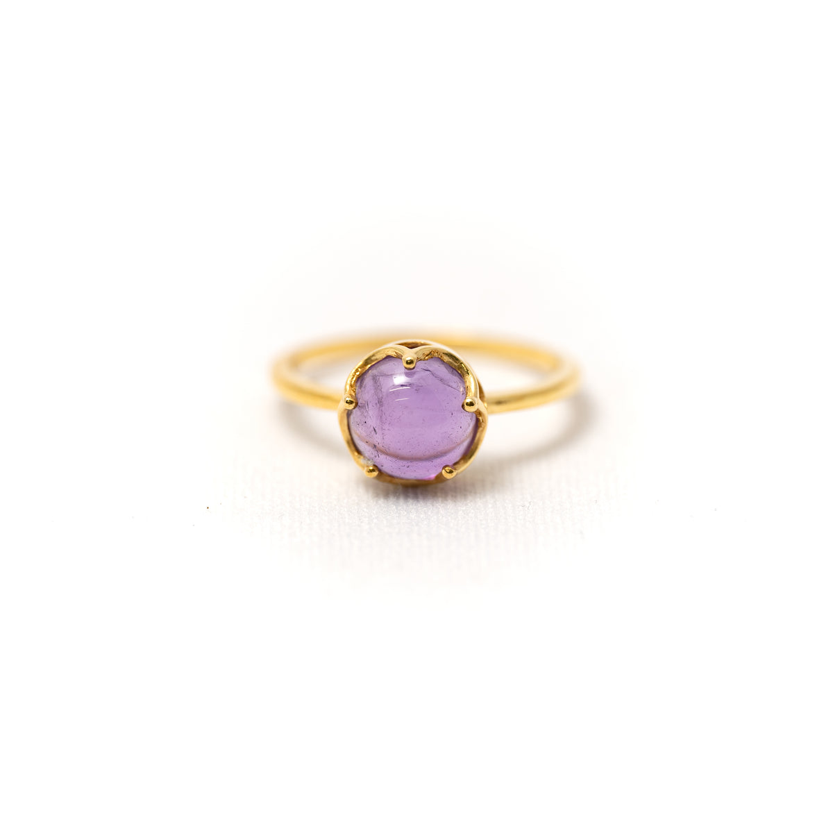 【アメジスト】FWAM-Flower Ring Collection -Amethyst