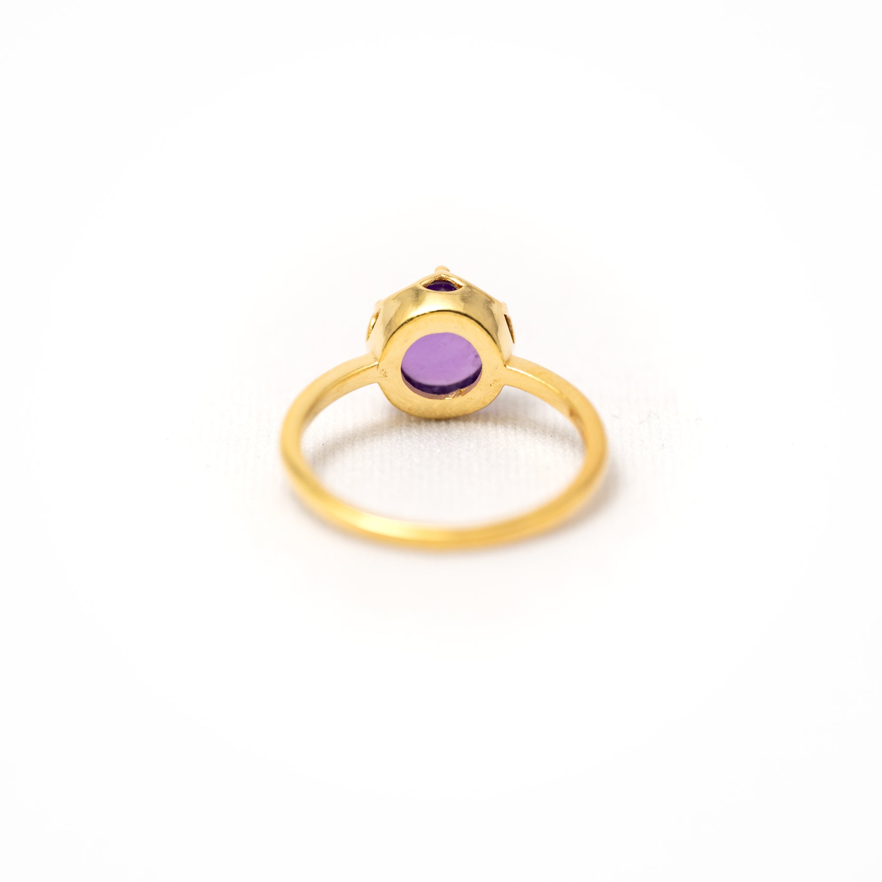 【アメジスト】FWAM-Flower Ring Collection -Amethyst