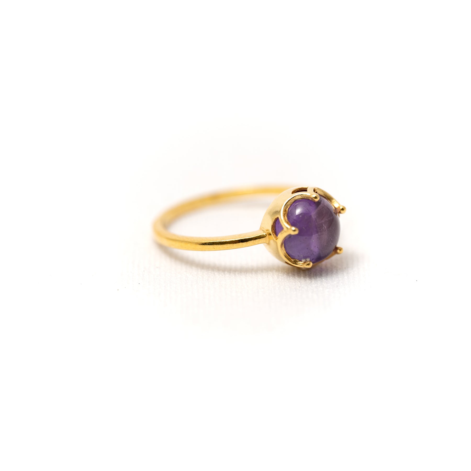 【アメジスト】FWAM-Flower Ring Collection -Amethyst