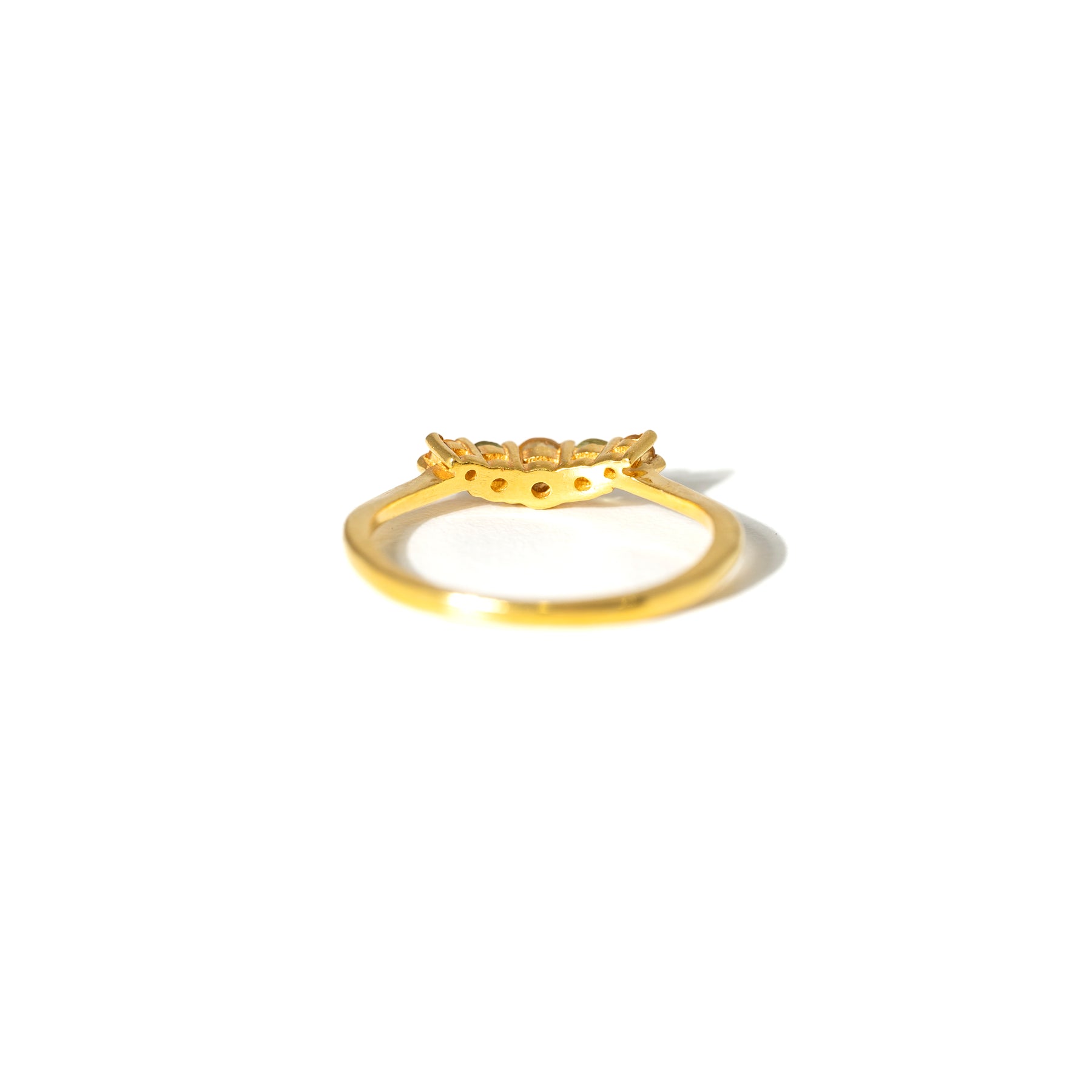 【ペリドット×シトリン】DSSG-Design Ring Collection -Sunlit Garland