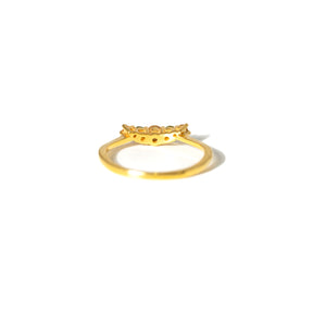 【ペリドット×シトリン】DSSG-Design Ring Collection -Sunlit Garland