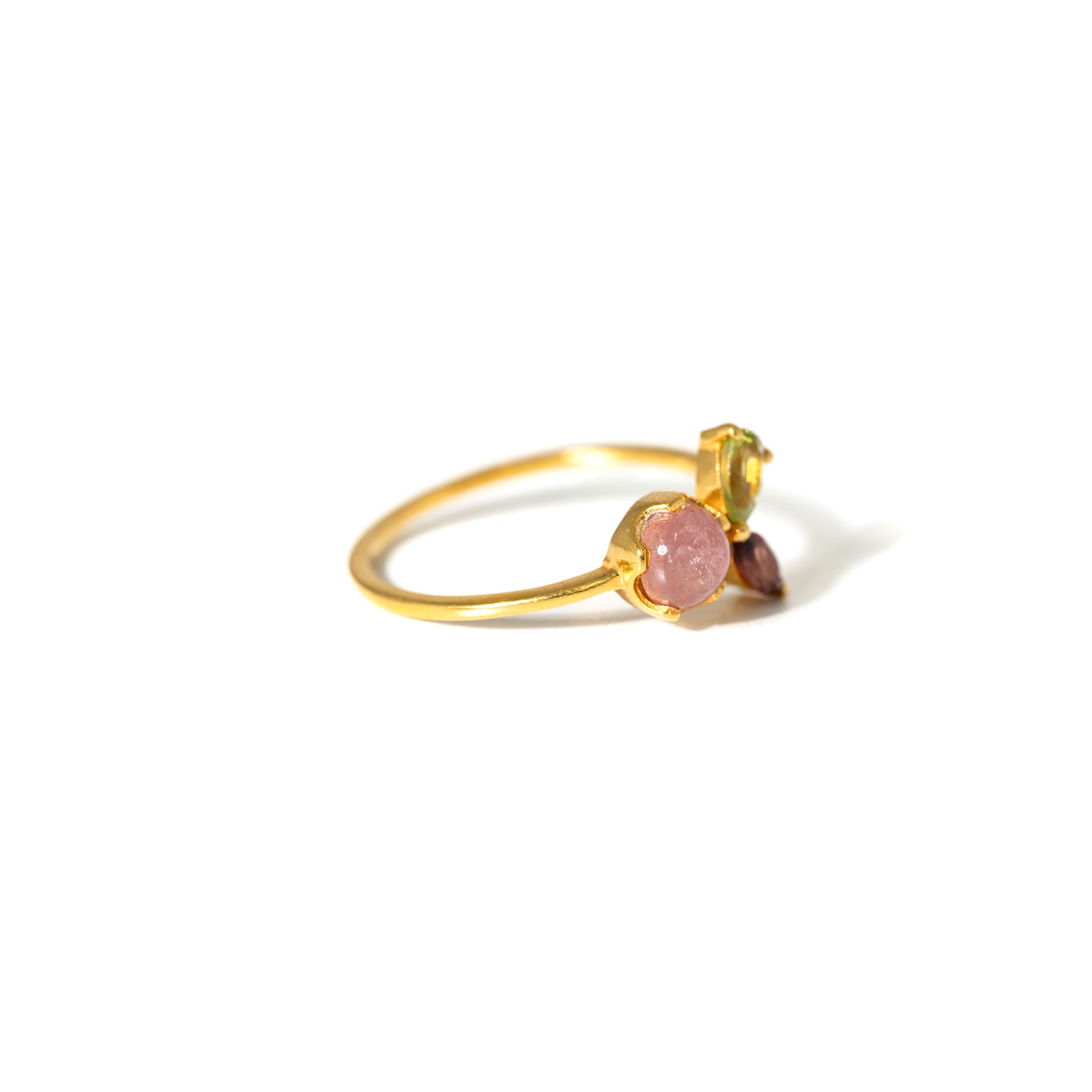 【トルマリン×ガーネット×ペリドット】DSVP-Design Ring Collection -Vernal Prologue