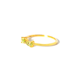 【ペリドット】DSPR-Design Ring Collection -Pure Ribbon