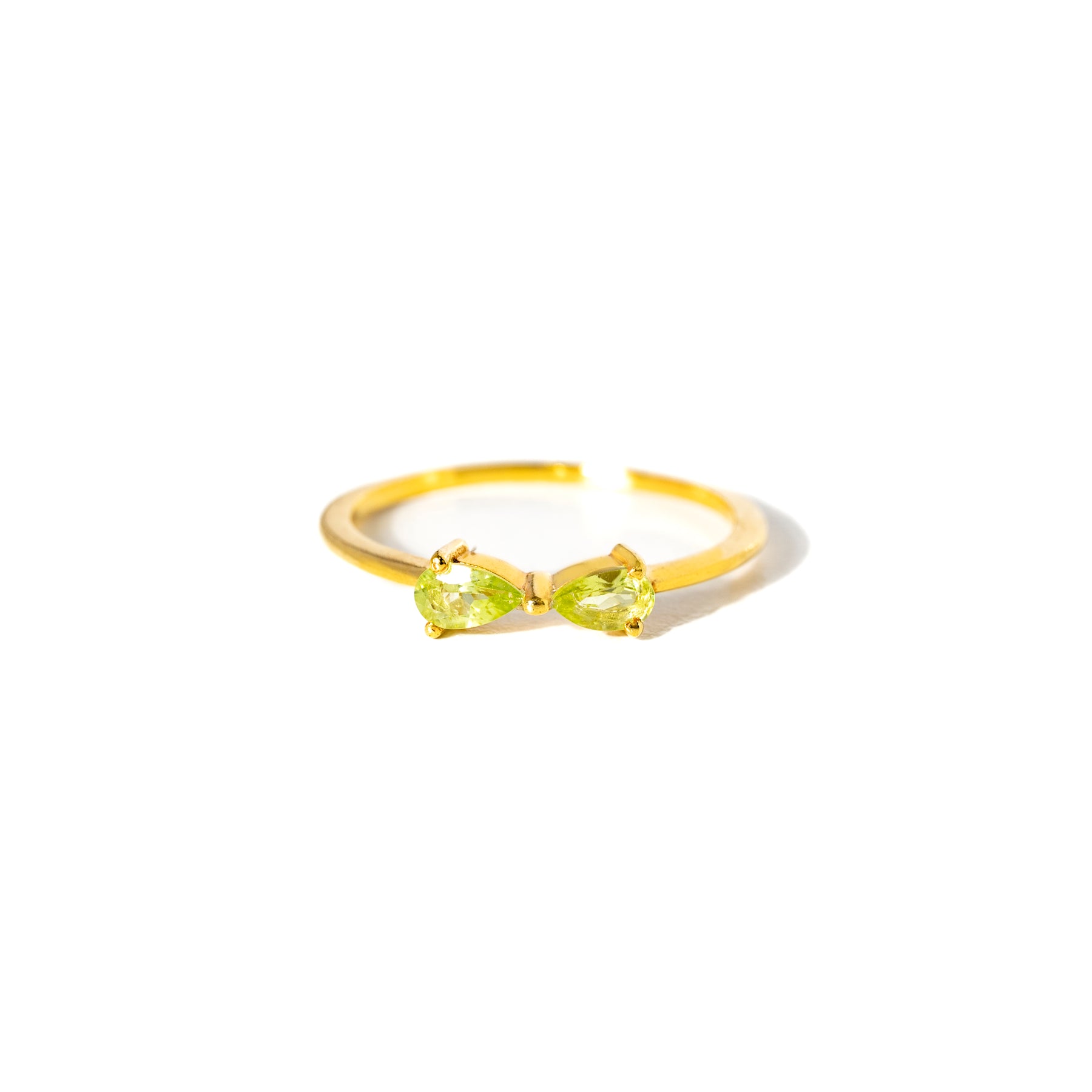 【ペリドット】DSPR-Design Ring Collection -Pure Ribbon