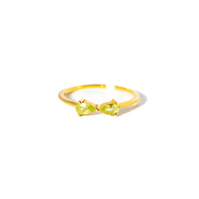 【ペリドット】DSPR-Design Ring Collection -Pure Ribbon