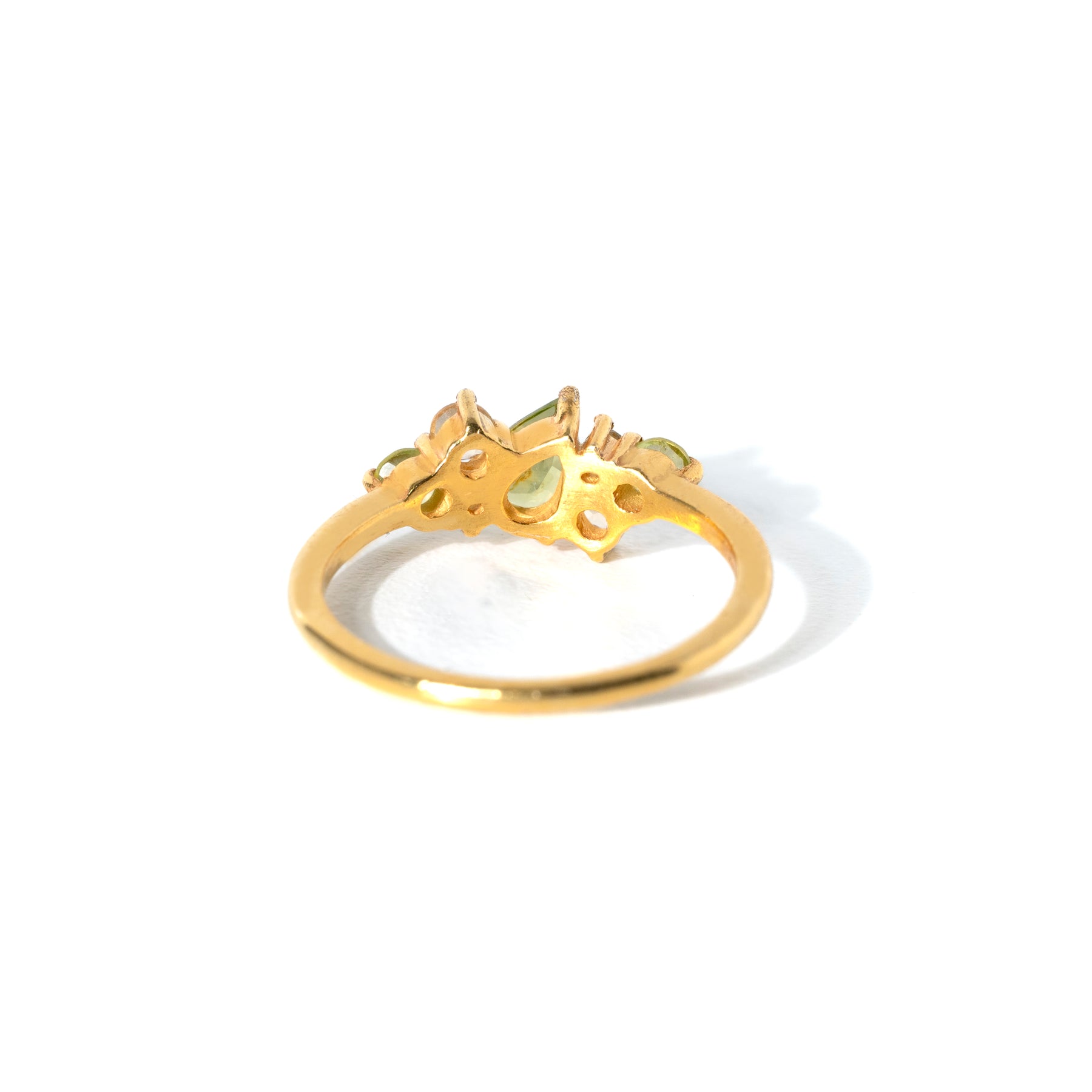 【ペリドット×シトリン×ブルートパーズ】DSWB-Design Ring Collection -若葉